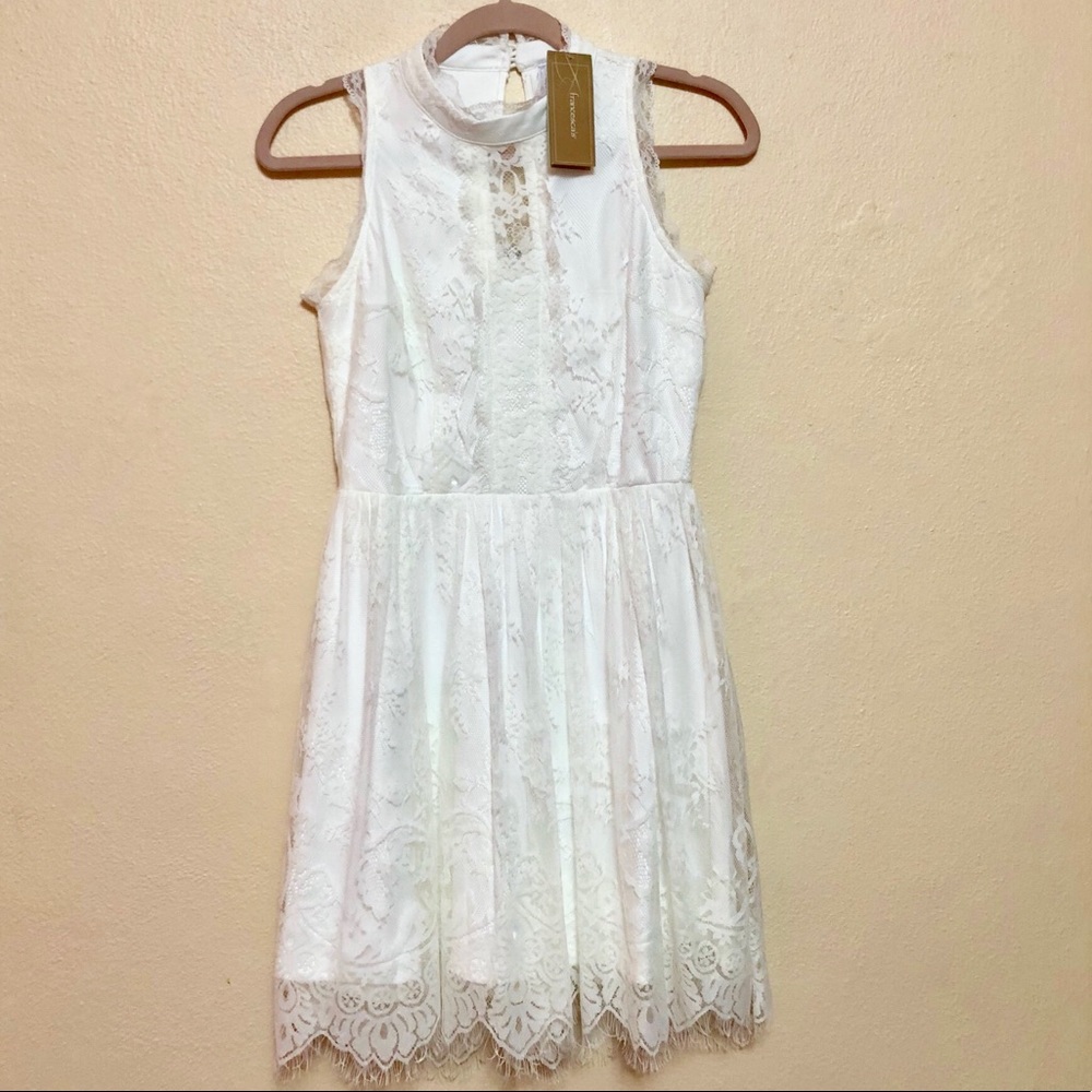 White Dress with Lace
